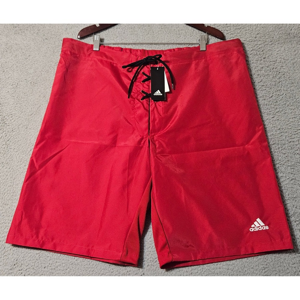 adidas FT1334 Men's Size Large Power Red AdiTeam Shell Hockey Pants Sample NWT